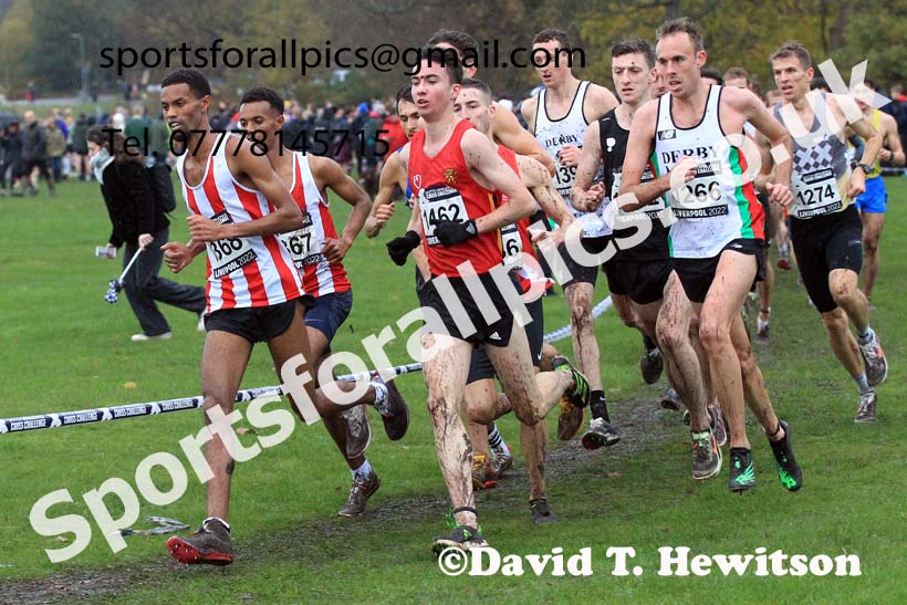 Senior Men and Under-23 Men, 2022 British Athletics Cross Challenge, Sefton Park, Liverpool.  Photo: David T. Hewitson/Sports for All Pics
